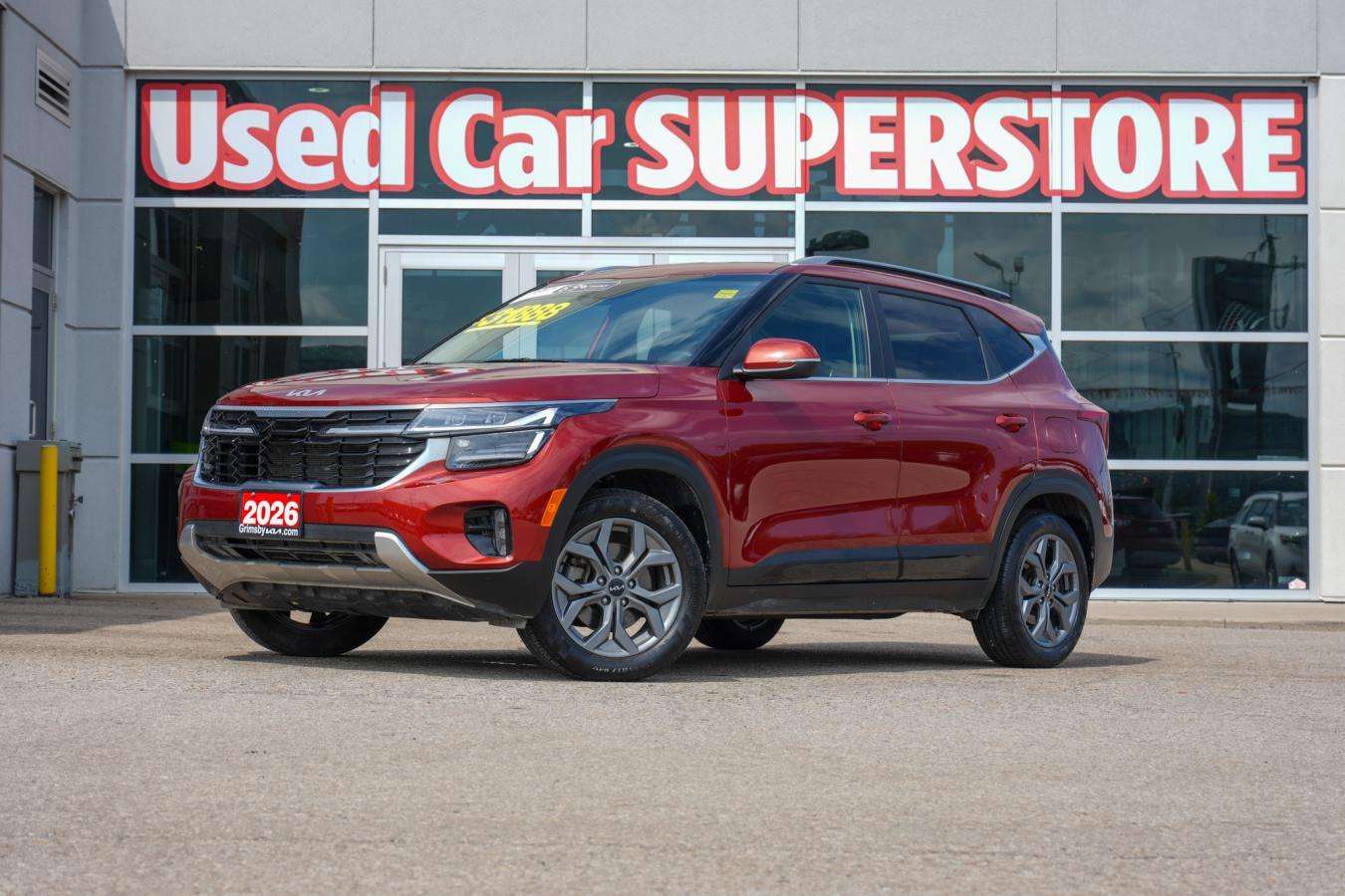 2026 Kia Seltos EX | LEATHER | SUN ROOF | AWD | COLLISION AVOIDANC