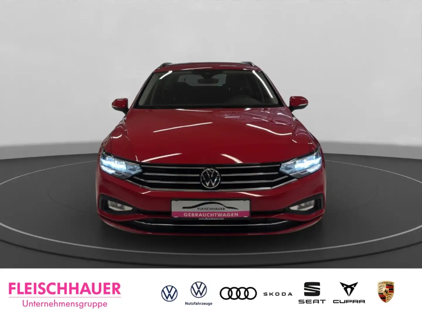 Volkswagen Passat Variant Business 2.0 TDI Navi+LED+ACC+App-connect Rot - 2