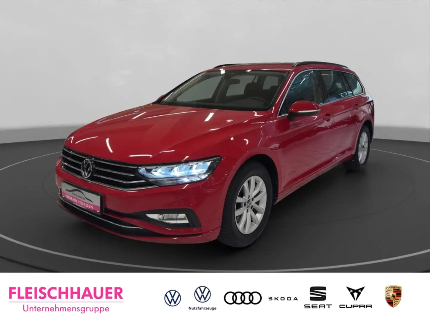 Volkswagen Passat Variant Business 2.0 TDI Navi+LED+ACC+App-connect Rot - 1