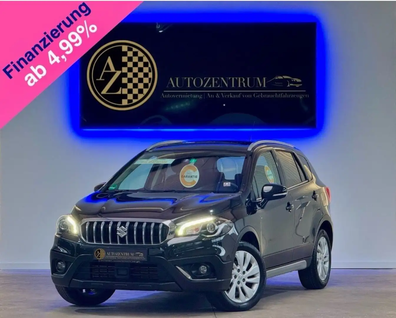 Suzuki SX4 S-Cross 1.4i MILD-HYBRID*GARANTIE*ACC*RFK*1H Zwart - 1