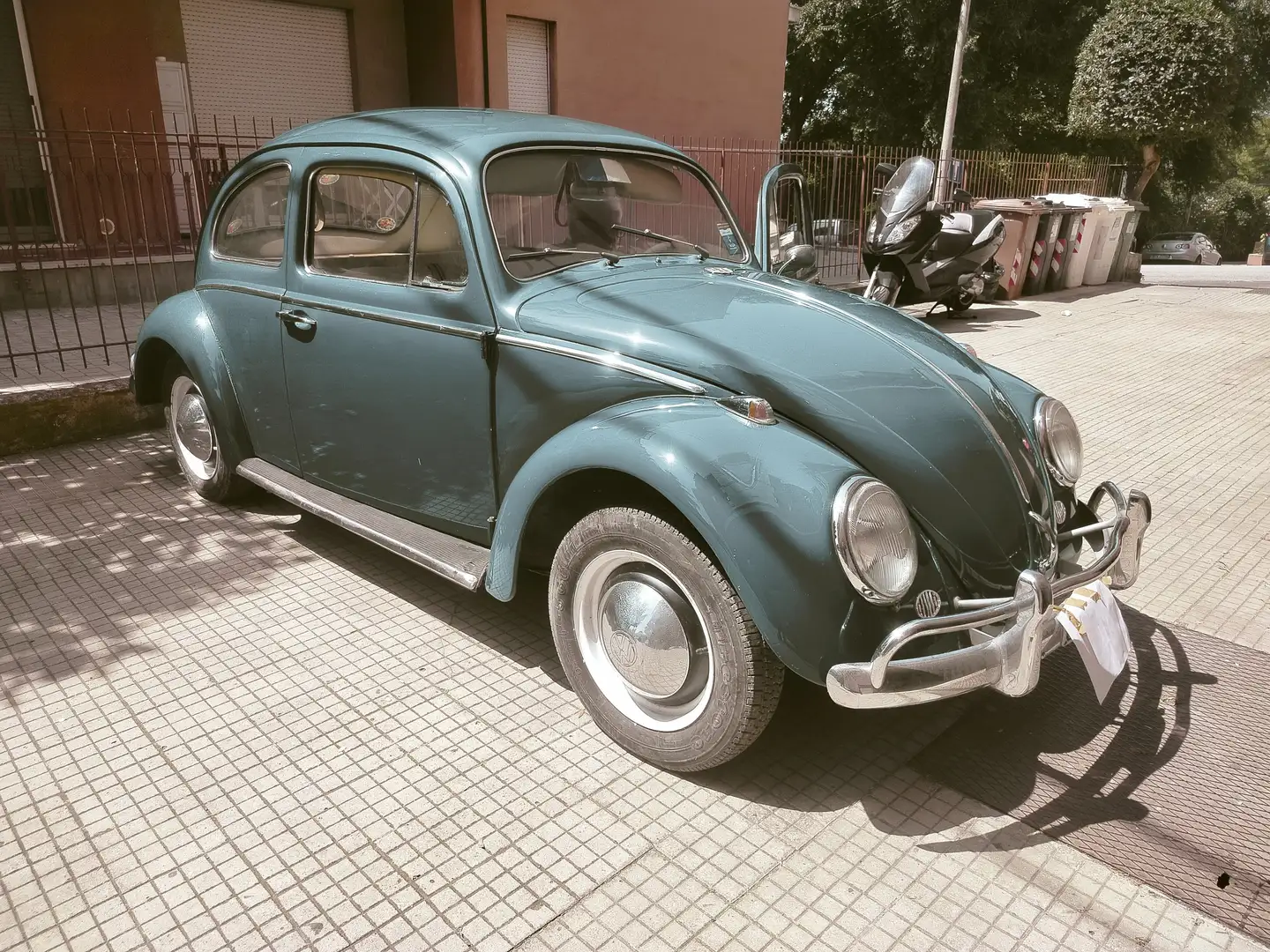 Volkswagen Maggiolino 6 volt Modrá - 1