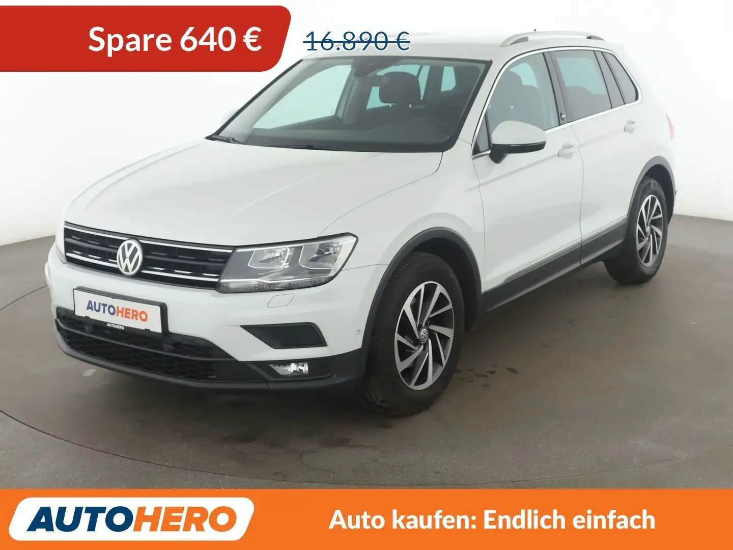 Volkswagen Tiguan 1.4 TSI Sound BlueMotion*NAV*ACC*CAM*PDC*SHZ Blanc - 1