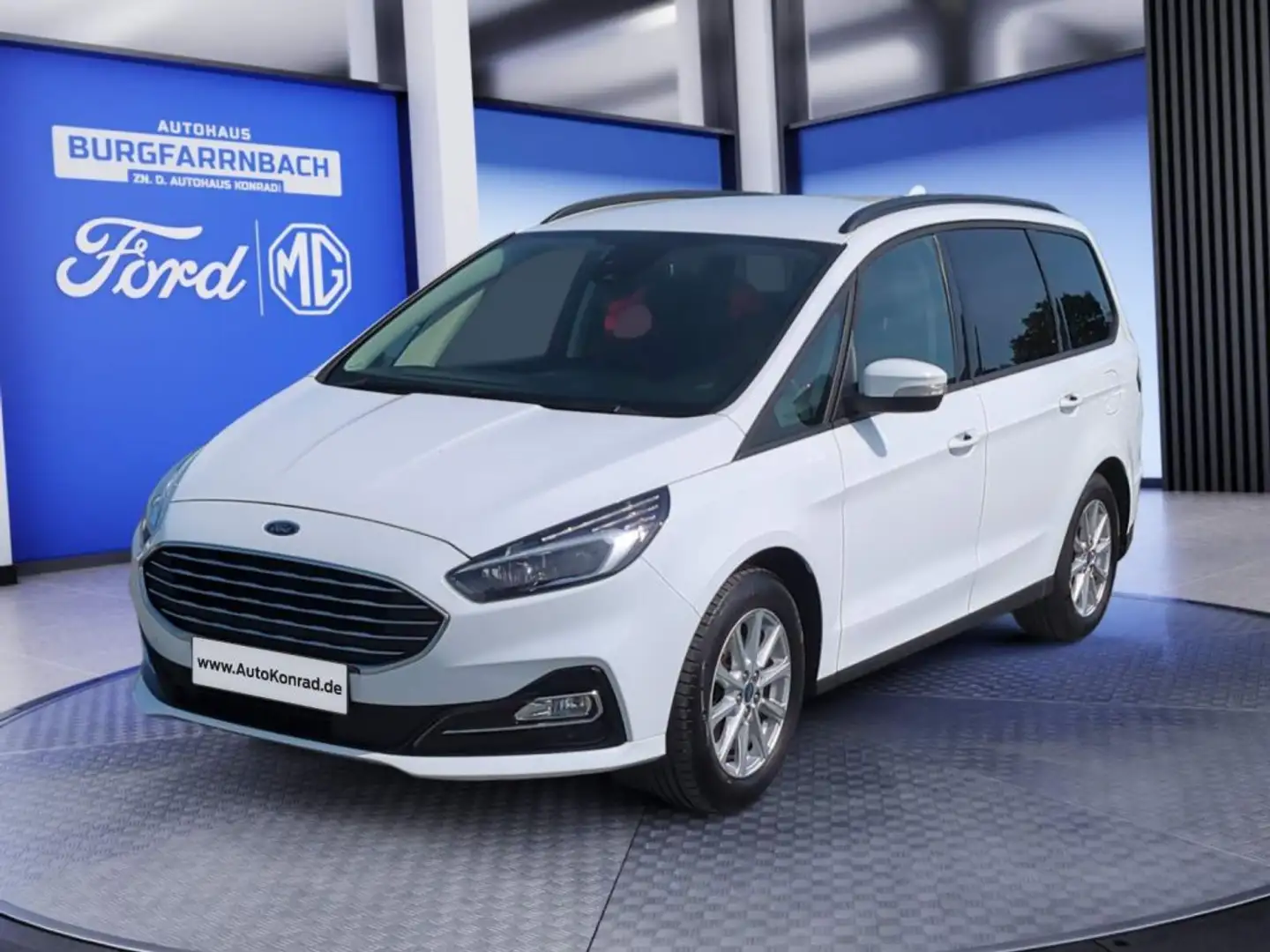 Ford Galaxy 2.0 EcoBlue S&S TREND*ADAPTLED*NAVI*WINTERPKT*RFK Blanc - 1