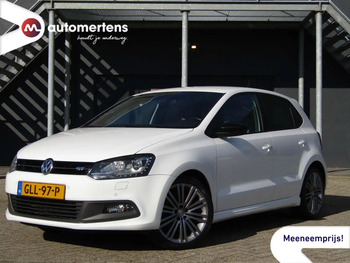 Volkswagen Polo 1.4 TSI 150PK BLUEGT | * CRUISE CONTROL * STOELVER Blanc - 1