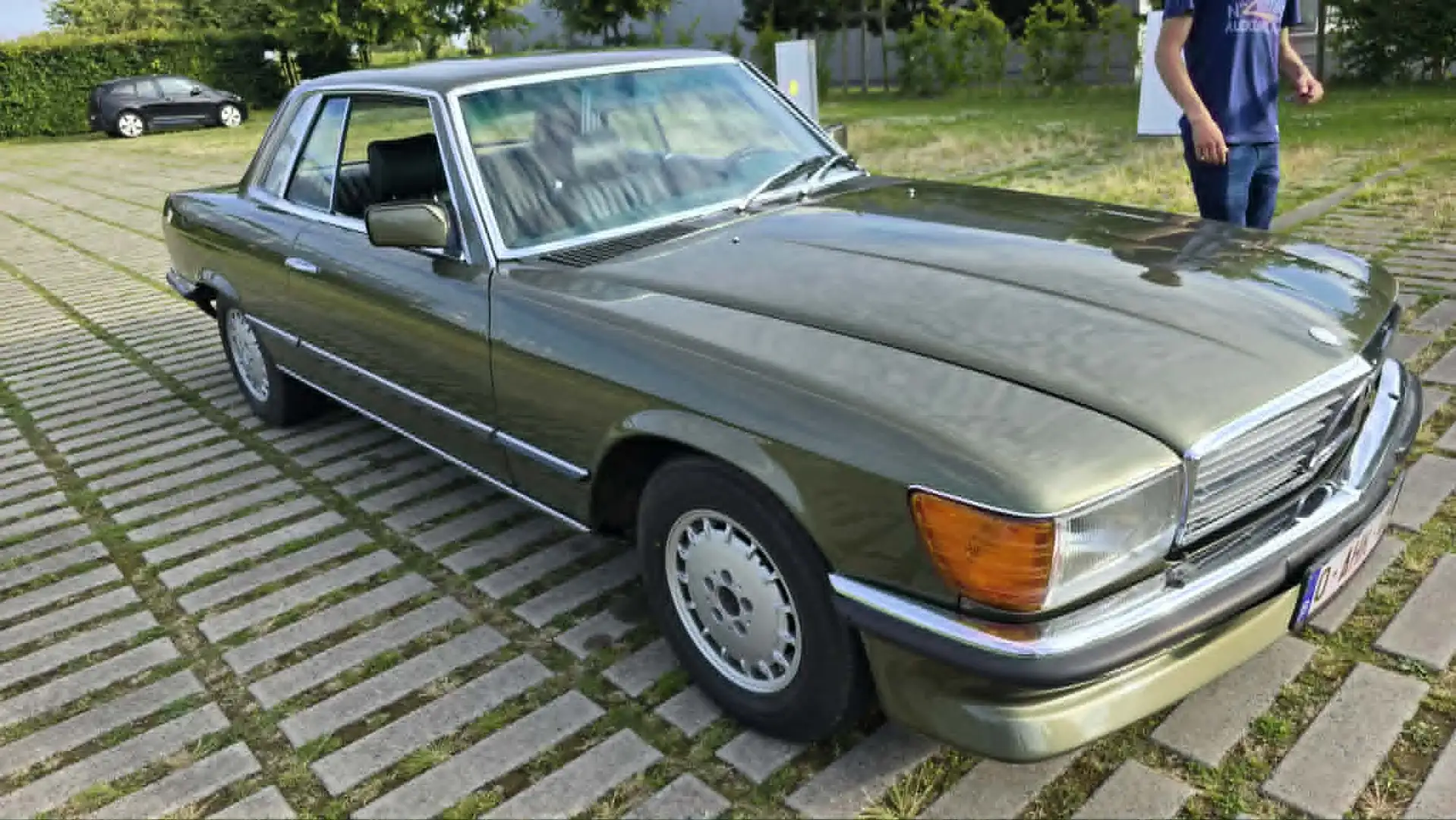 Mercedes-Benz SLC 280 280 SLC 6 cylindres en ligne , coupé sport luxe ( plus long que SL cabrio ) Grün - 2