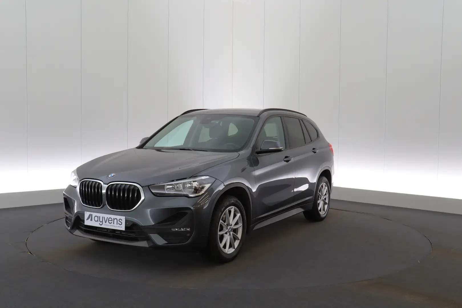 BMW X1 1.5 sDrive18iA Business LEDER/CUIR GPS PDC Carplay Gris - 1