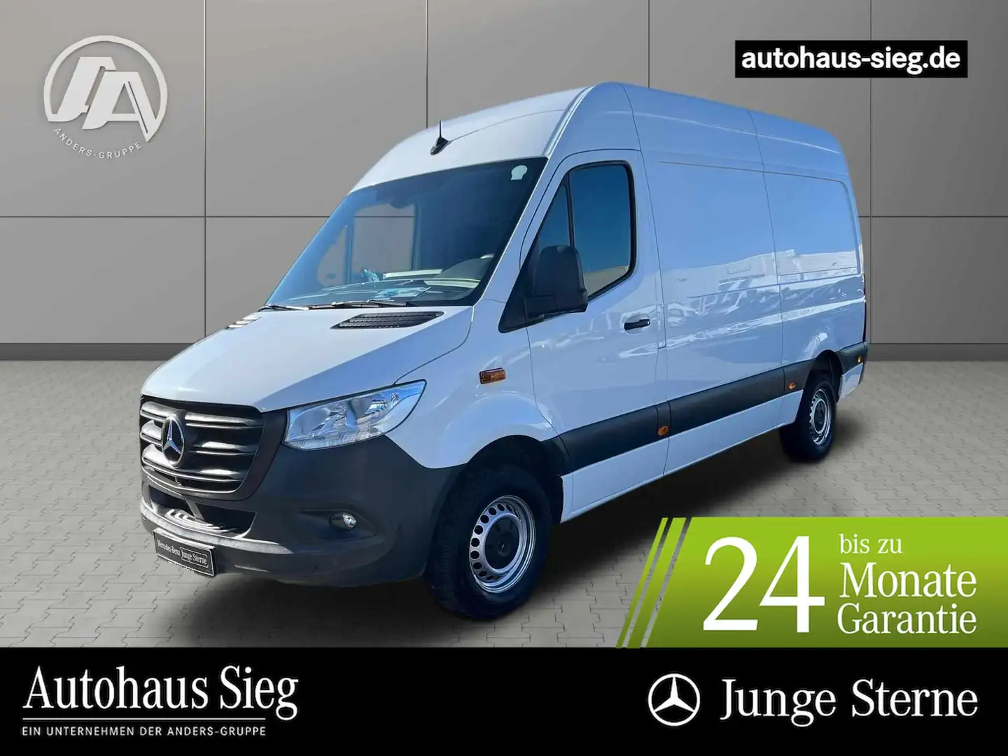 Mercedes-Benz Sprinter 317 Kasten L2H2 Klima*NAVI*360°Kamera Wit - 1
