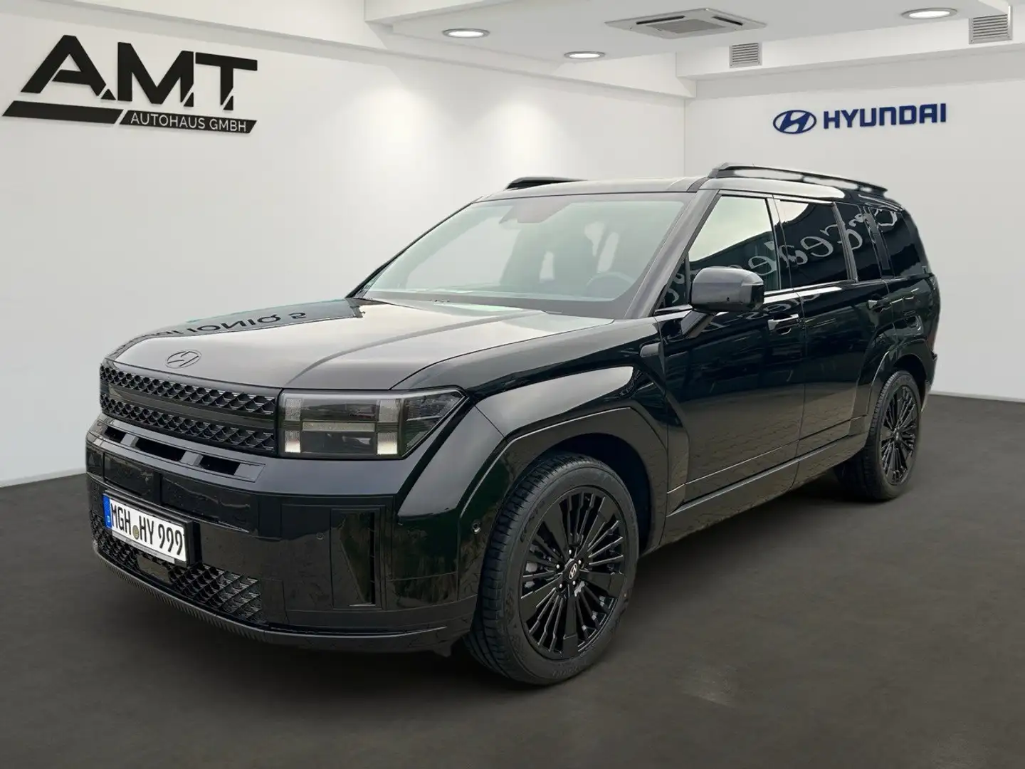 Hyundai SANTA FE SANTA FE 1.6 T-GDI HEV 4WD Blackline*Pano*Kamera Schwarz - 1