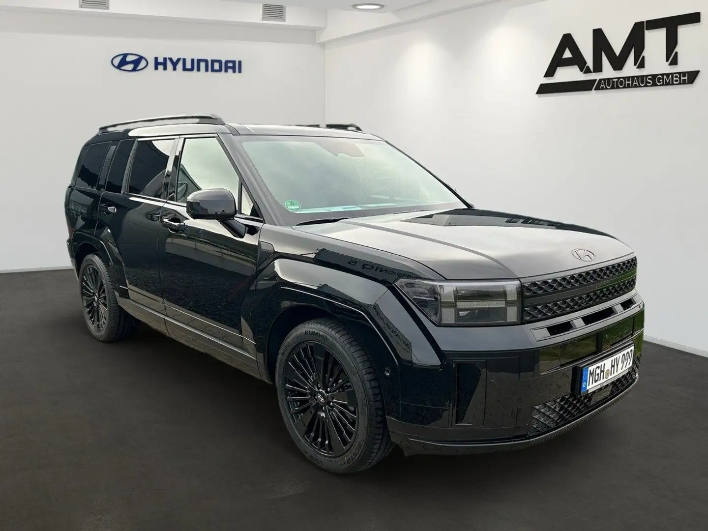 Hyundai SANTA FE 1.6 T-GDI HEV 4WD Blackline*Pano*Kamera Noir - 2