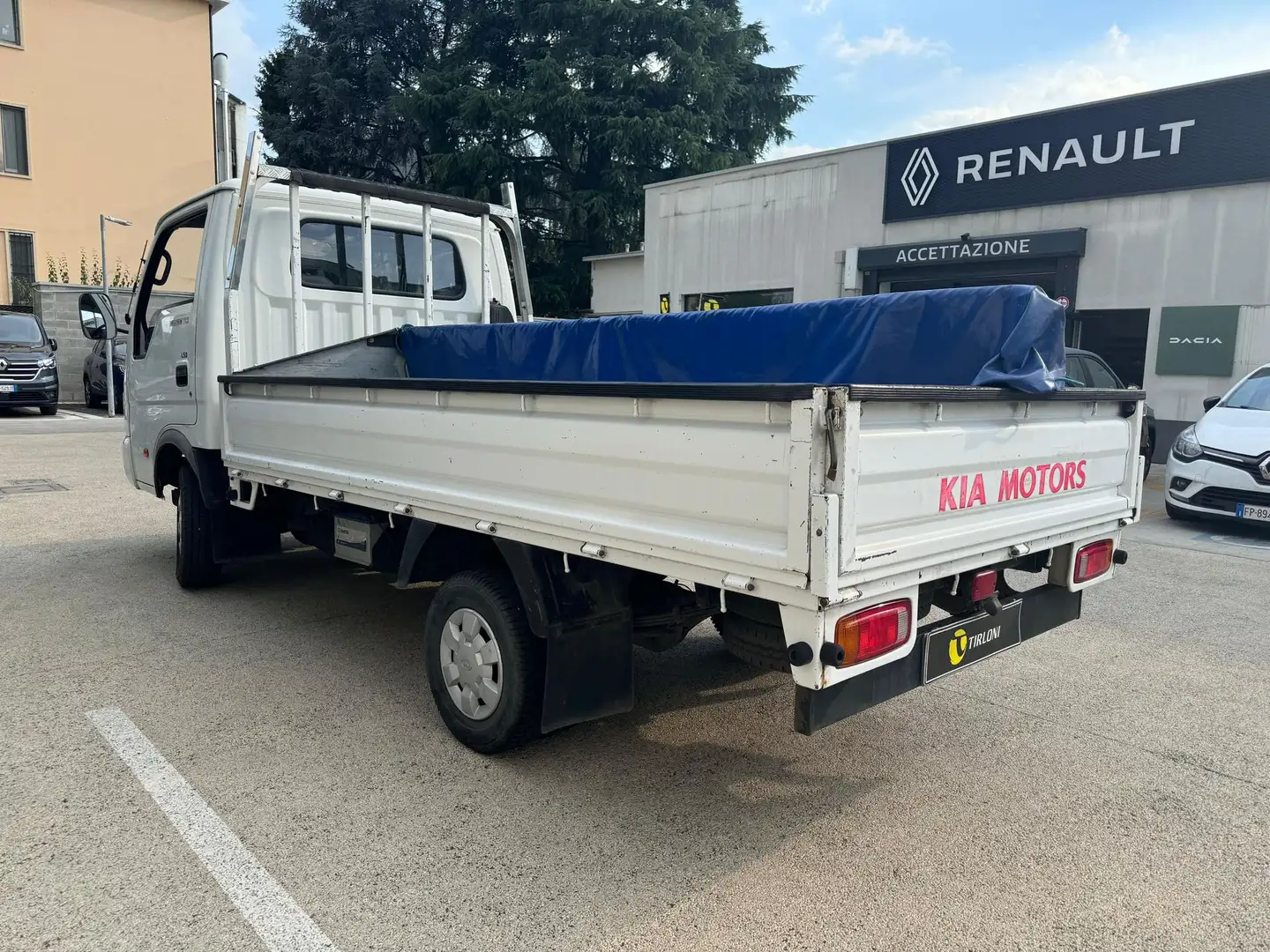 Kia K2500 2.5 TDI Autotelaio Cabinato Bianco - 2