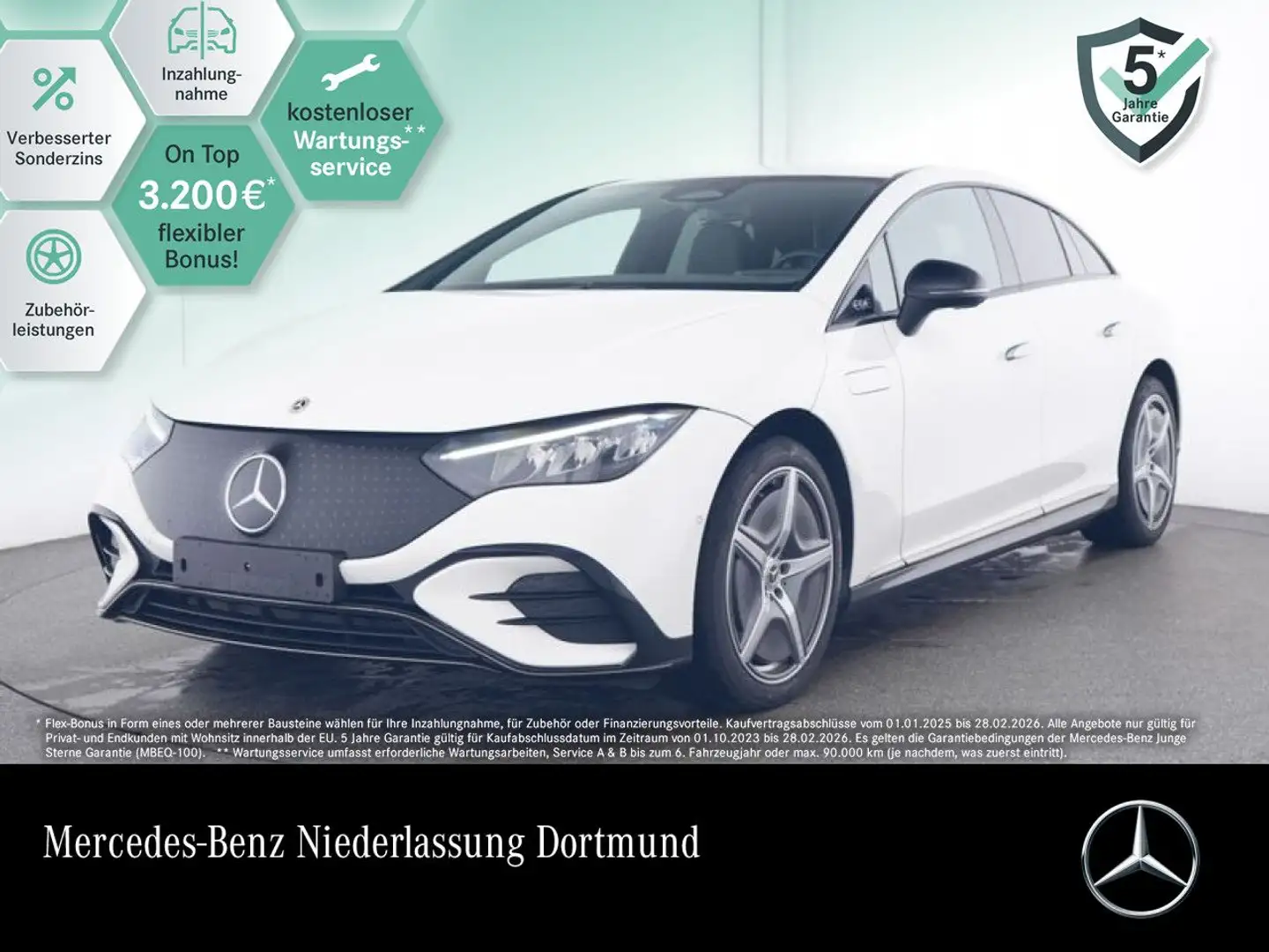 Mercedes-Benz EQE 300 AMG WideScreen Burmester Distr. LED Kamera Blanc - 1