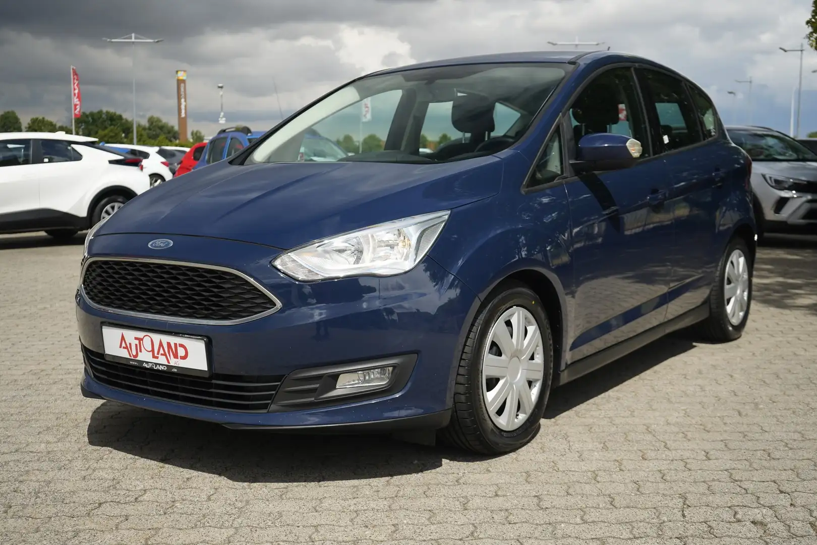 Ford C-Max 1.0 EcoBoost Tempomat Sitzheizung Klima Bleu - 2