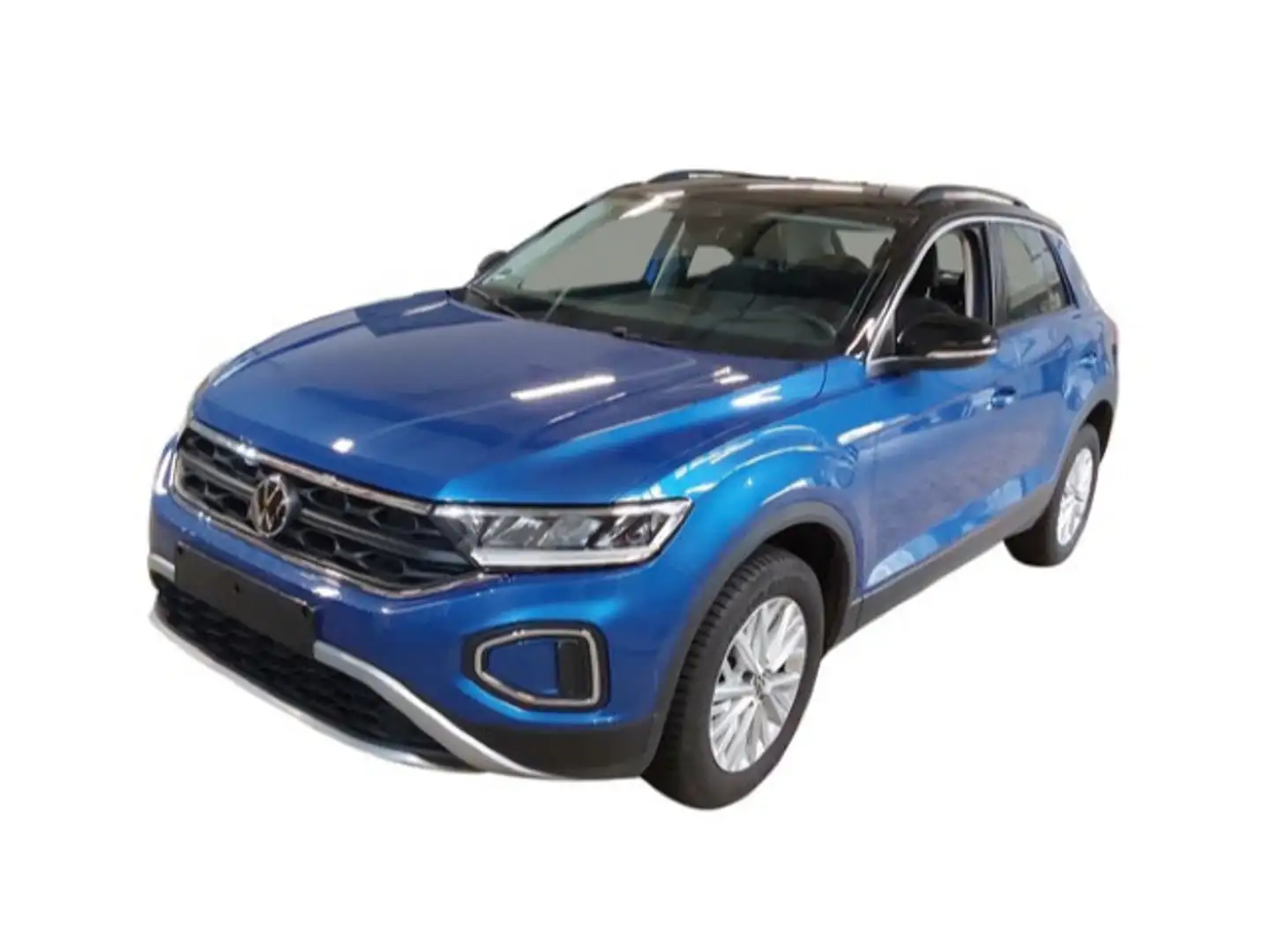 Volkswagen T-Roc Life 1.0 TSI LED NAV KAM PARKLENK SHZ APP Bleu - 2