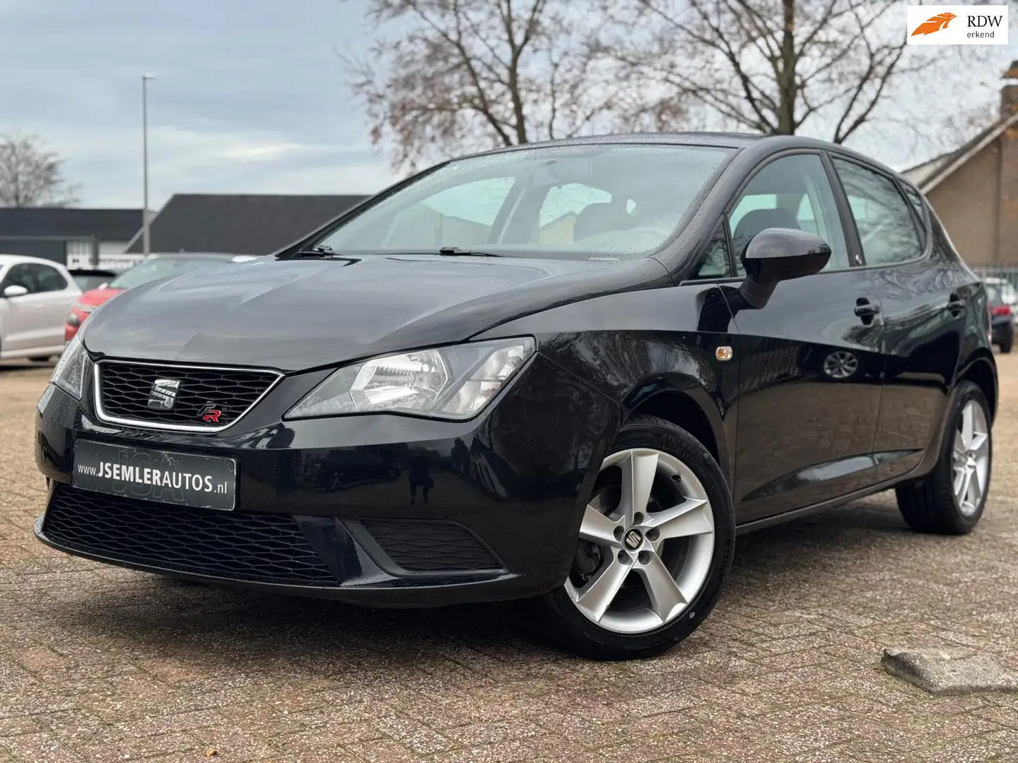 SEAT Ibiza 1.0 FR AIRCO PDC MF STUUR MP Zwart - 1