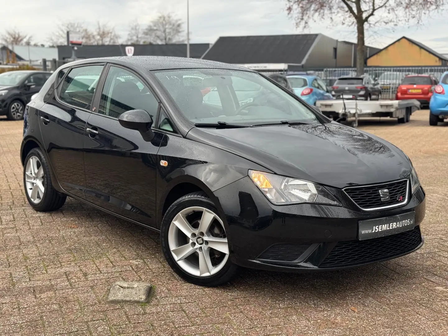 SEAT Ibiza 1.0 FR AIRCO PDC MF STUUR MP Zwart - 2
