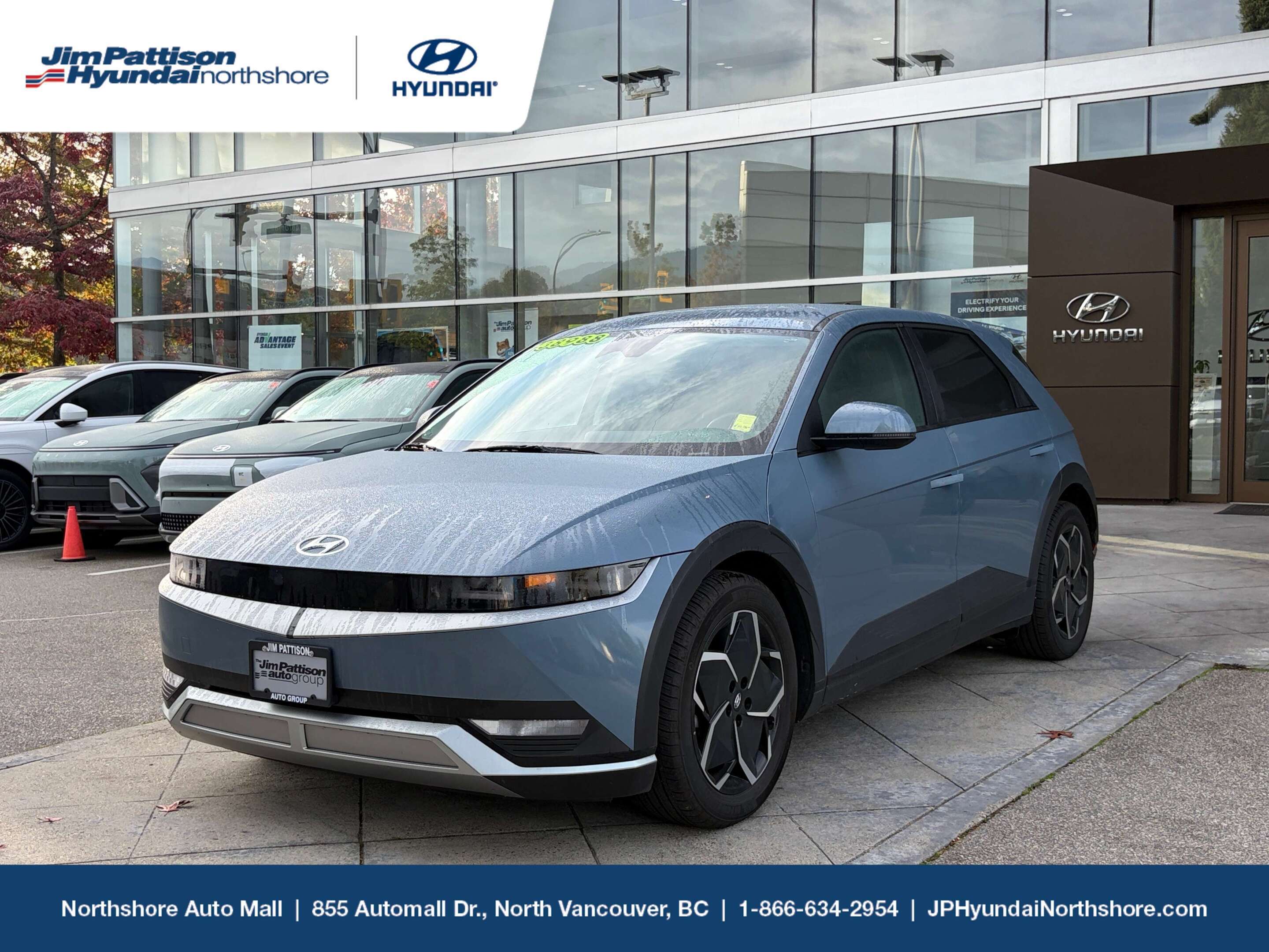Blue 2024 Hyundai Ioniq 5 SUV / Crossover  1-Speed Automatic