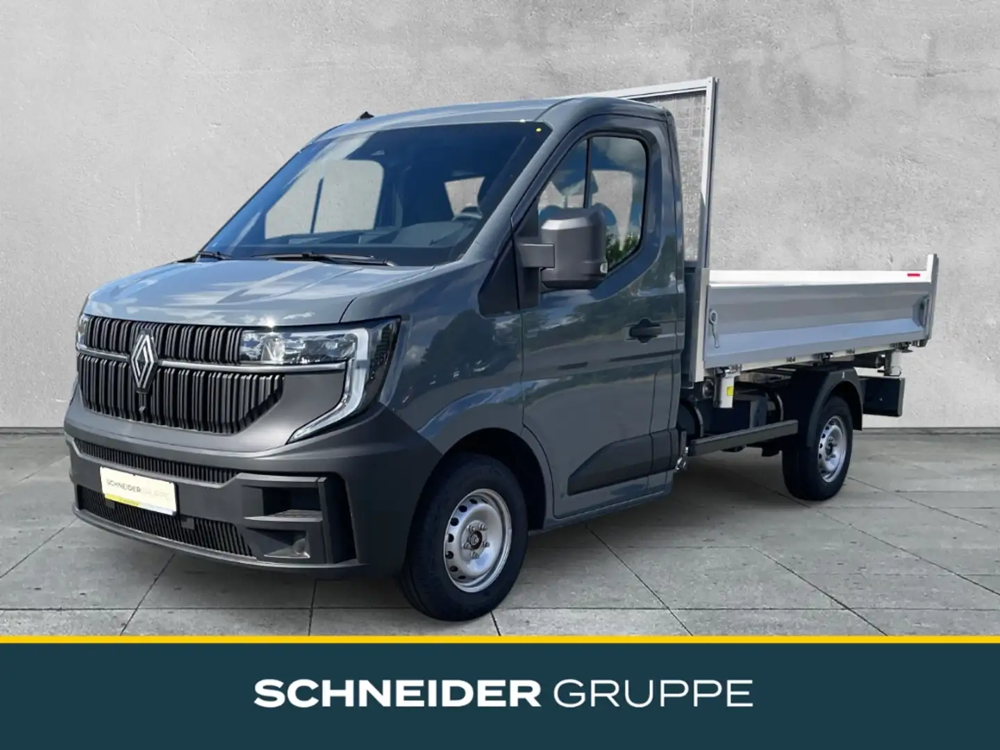 Renault Master L2H1 3,5 FWD 3-Seitenkipper advance KLIMA Grau - 1