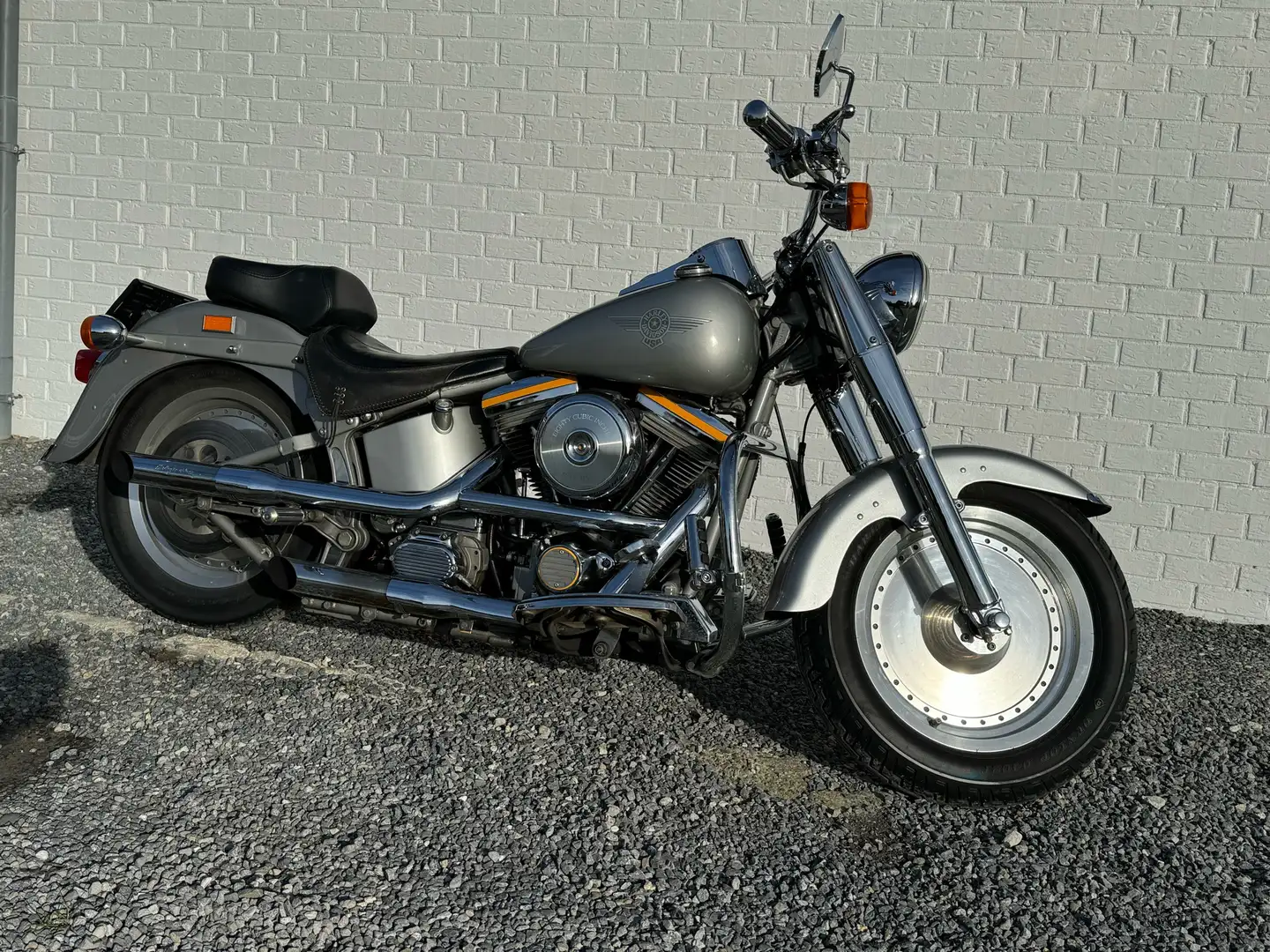 Harley-Davidson Fat Boy Collector Veritable Hiroshima Срібний - 1