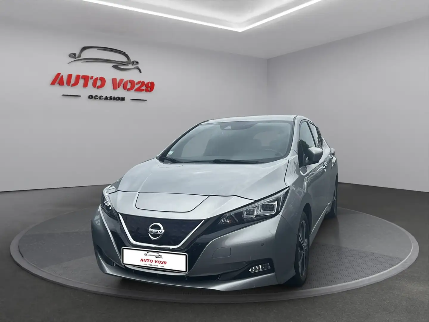 Nissan Leaf 150CH 40KWH TEKNA 19.5 Gris - 1