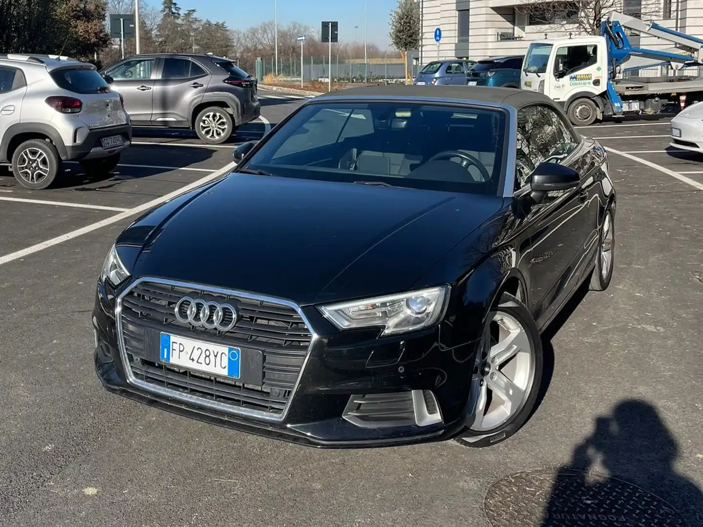 Audi A3 A3 III Cabrio 2.0 tdi Business 150cv s-tronic Black - 1