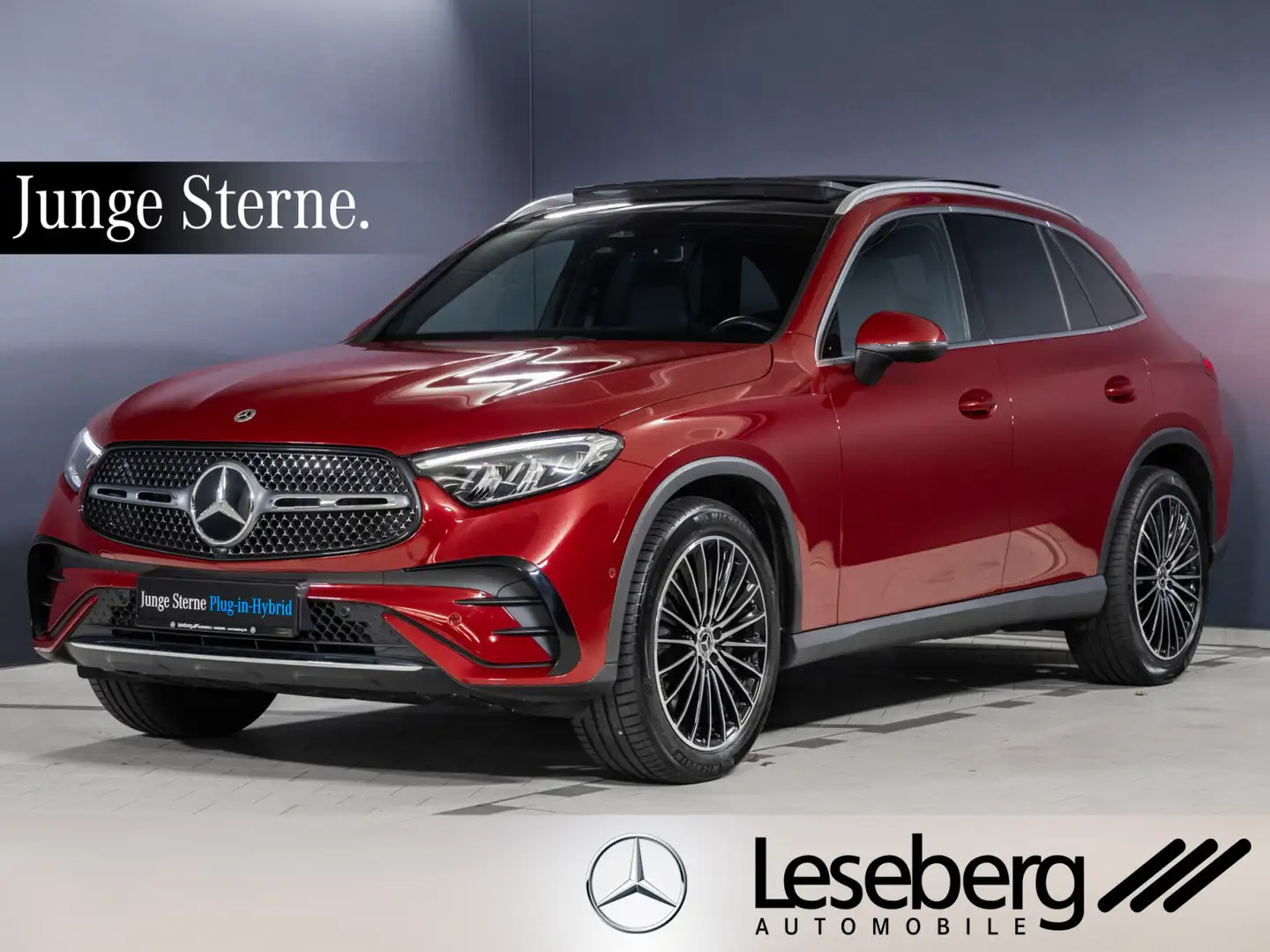 Mercedes-Benz GLC 300 GLC 300 d 4M AMG LED//Pano/AHK/Distro/Kamera/DAB Rot - 1