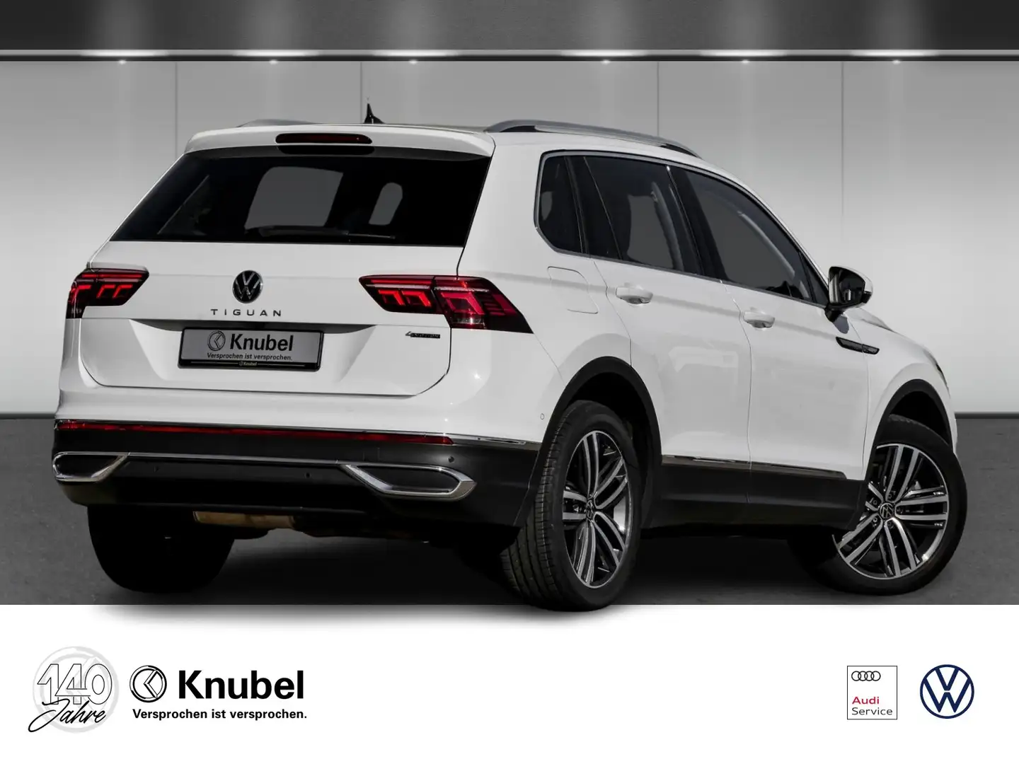 Volkswagen Tiguan Elegance 2.0 TDI DSG 4M IQ.Light Navi AHK Keyle... Weiß - 2