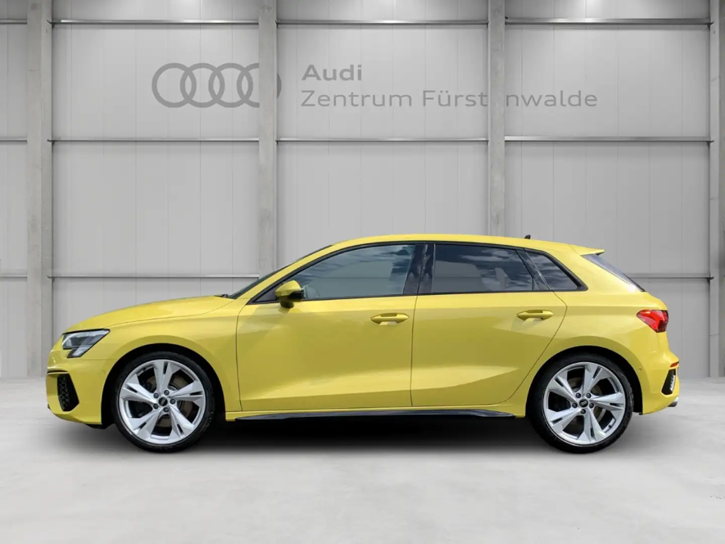 Audi S3 Sportback quattro 2.0 TFSI S tronic Navi Digitales Gelb - 2