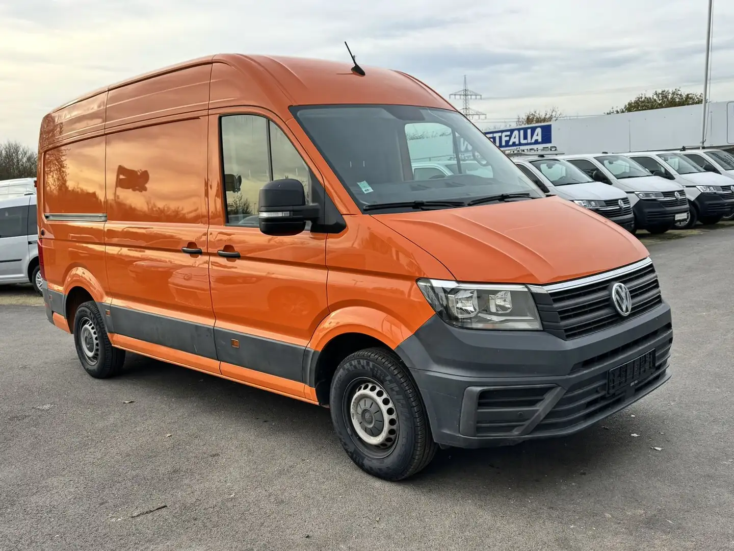 Volkswagen Crafter Kasten 35 MR L2H2 Klima*NAVI*Tempomat Orange - 2