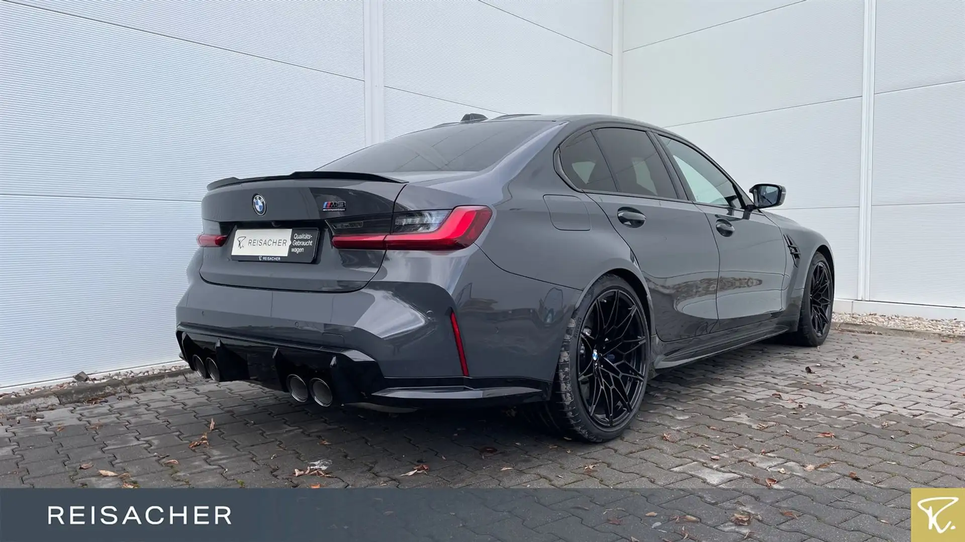 BMW M3 Competition M xDrive Lim HuD,adLED,RFK Grau - 2