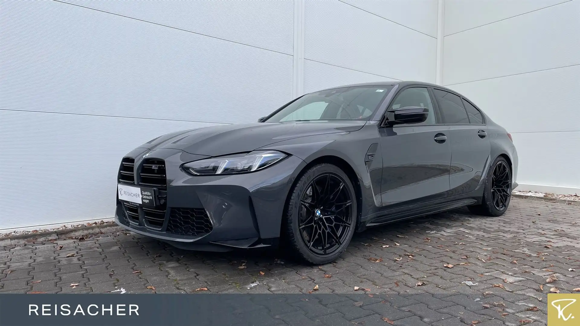 BMW M3 Competition M xDrive Lim HuD,adLED,RFK Grau - 1