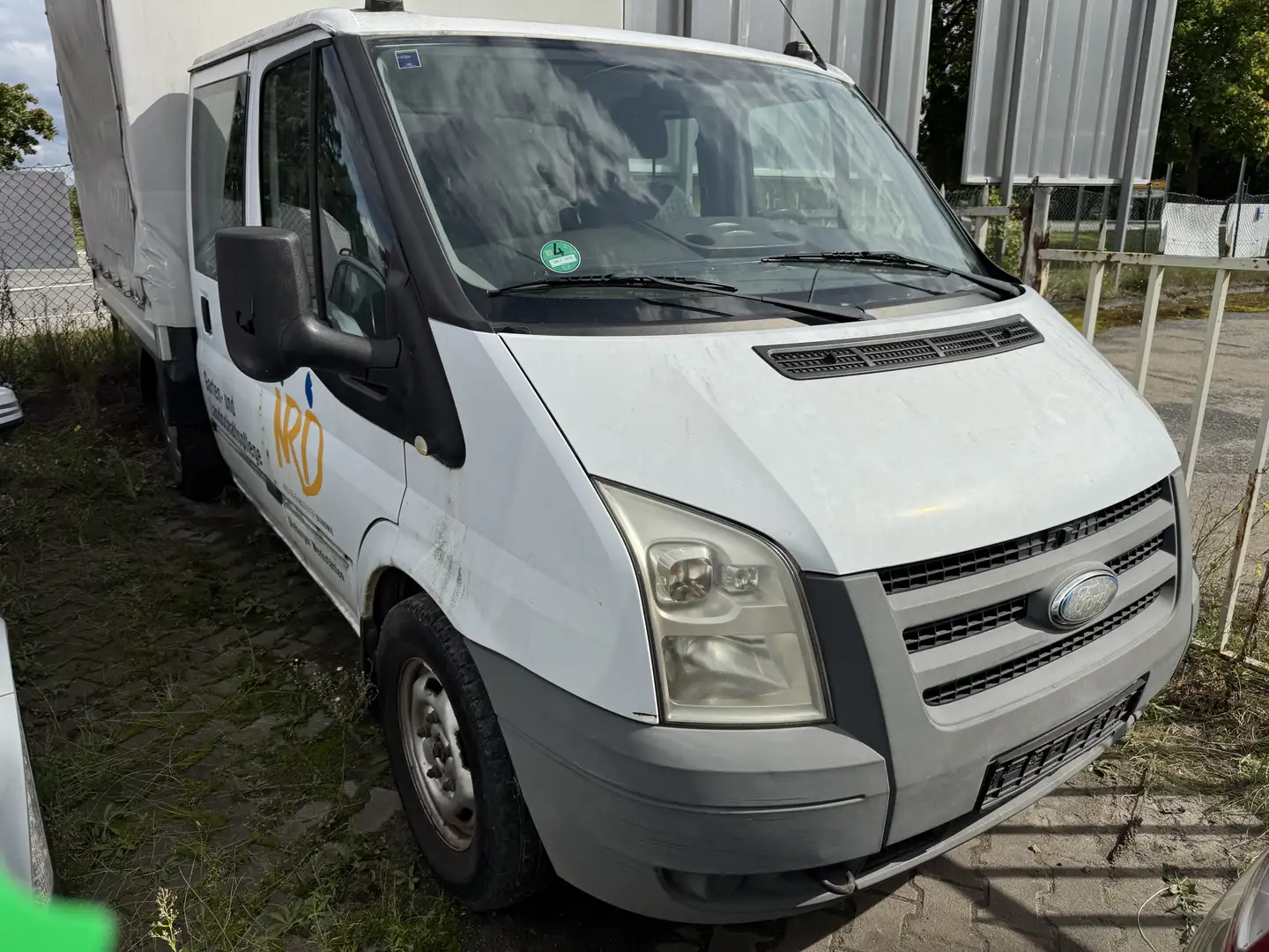 Ford Transit FT 350 M Doppelkabine PRITSCHE 6-SITZER SERVO Weiß - 2
