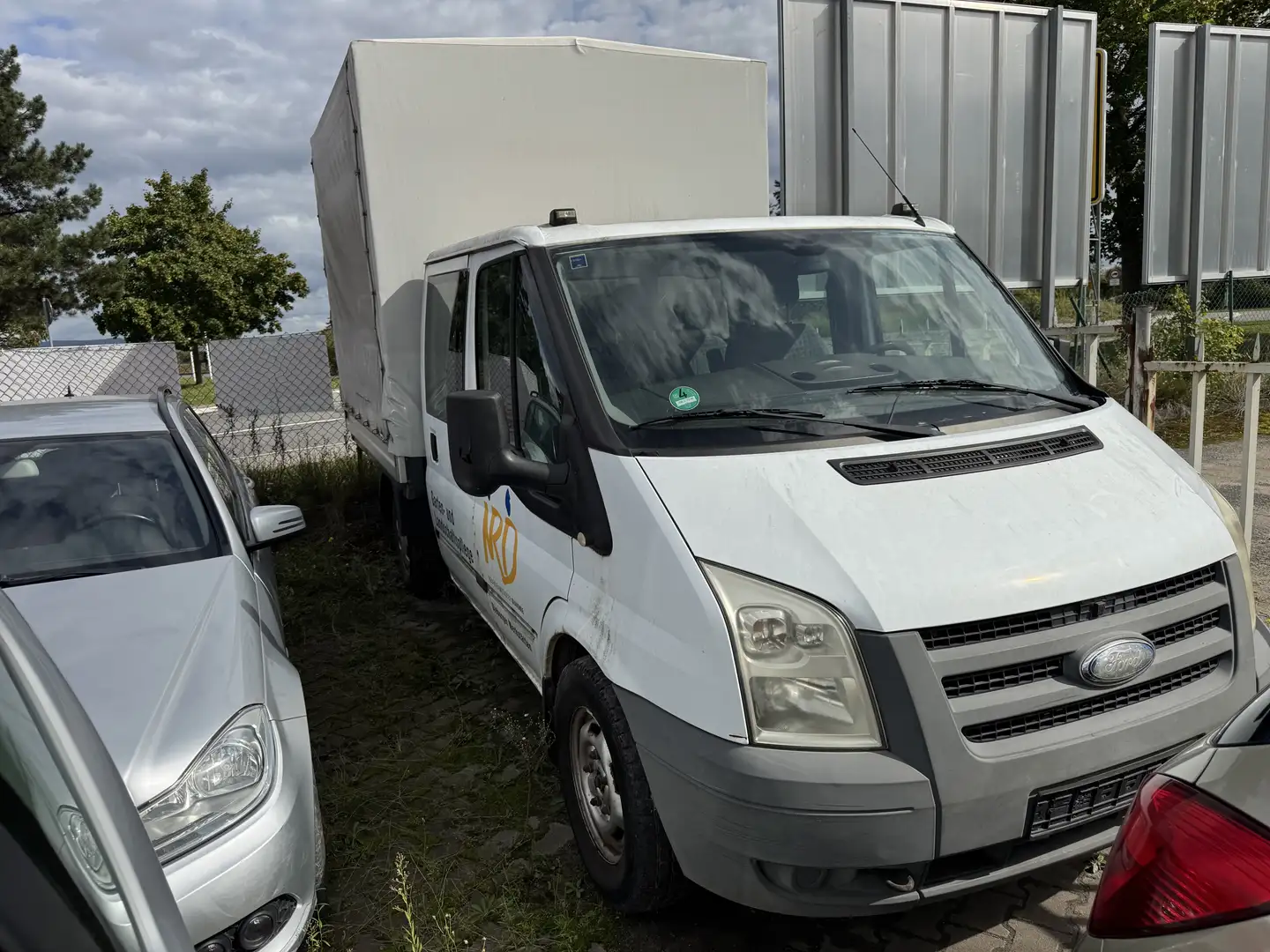 Ford Transit FT 350 M Doppelkabine PRITSCHE 6-SITZER SERVO Weiß - 1