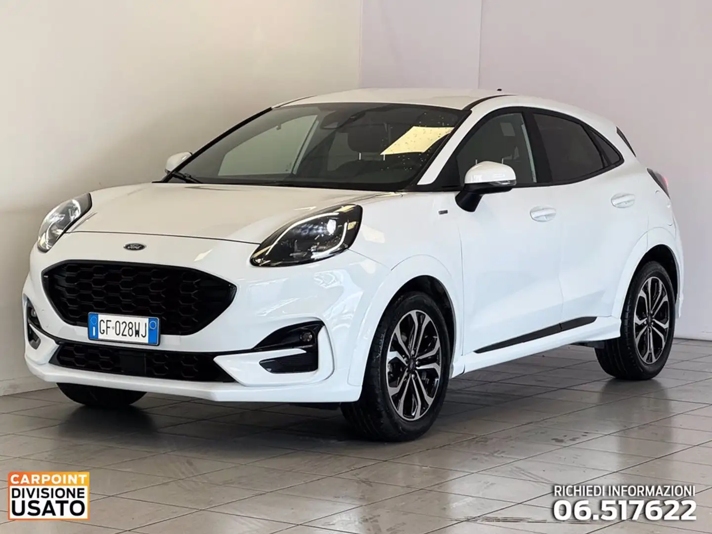 Ford Puma 1.0 ecoboost h st-line s&s 125cv Biały - 1