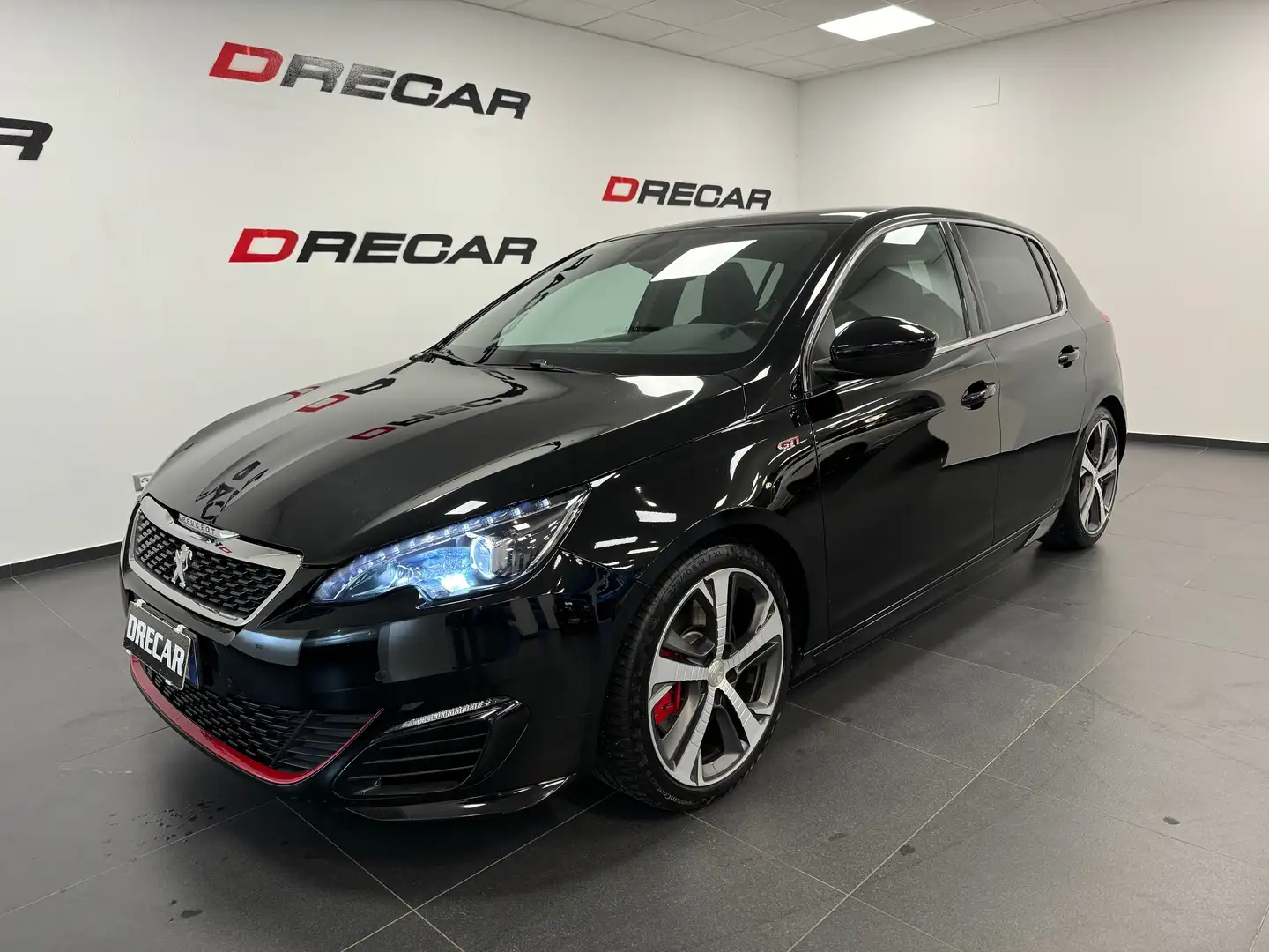 Peugeot 308 5p 1.6 thp 16v Gti by Peugeot Sport 70.000 KM Zwart - 1