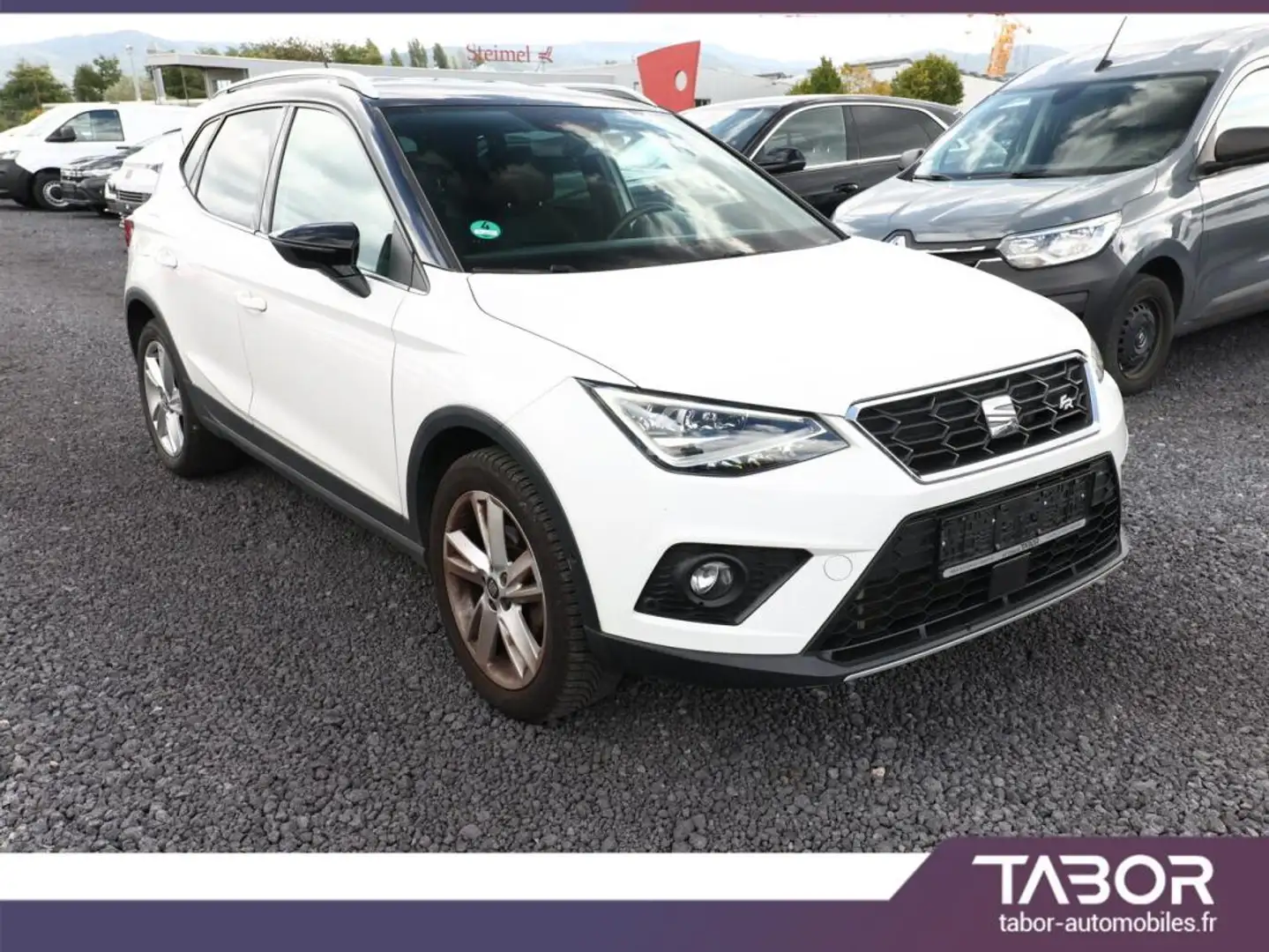SEAT Arona 1.0 TGI 90 FR LED GPS ACC ParcAs Blanc - 2