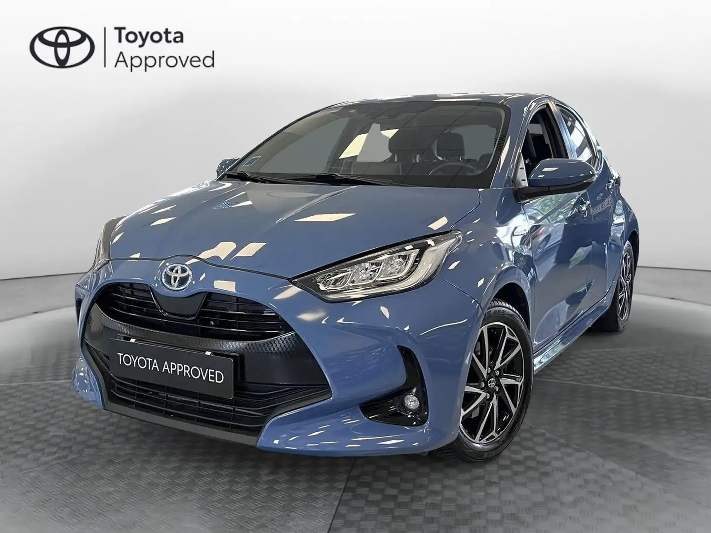 Toyota Yaris Yaris 1.5 Hybrid 5 porte Trend Blu/Azzurro - 1