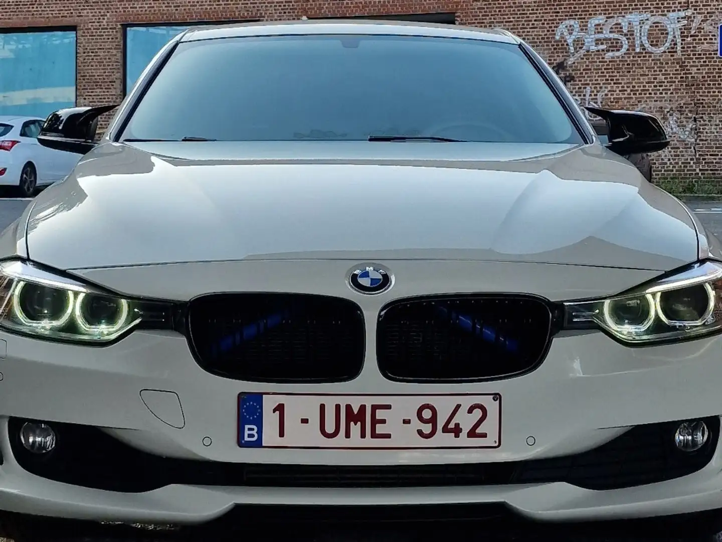 BMW 320 dA EfficientDynamics Edition Blanc - 2