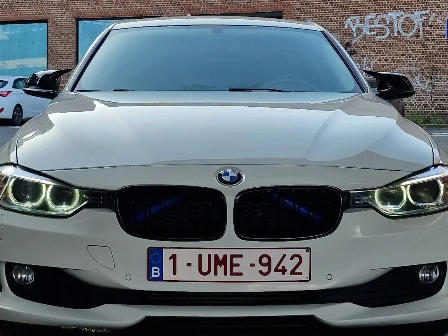 BMW 320 dA EfficientDynamics Edition Blanc - 1