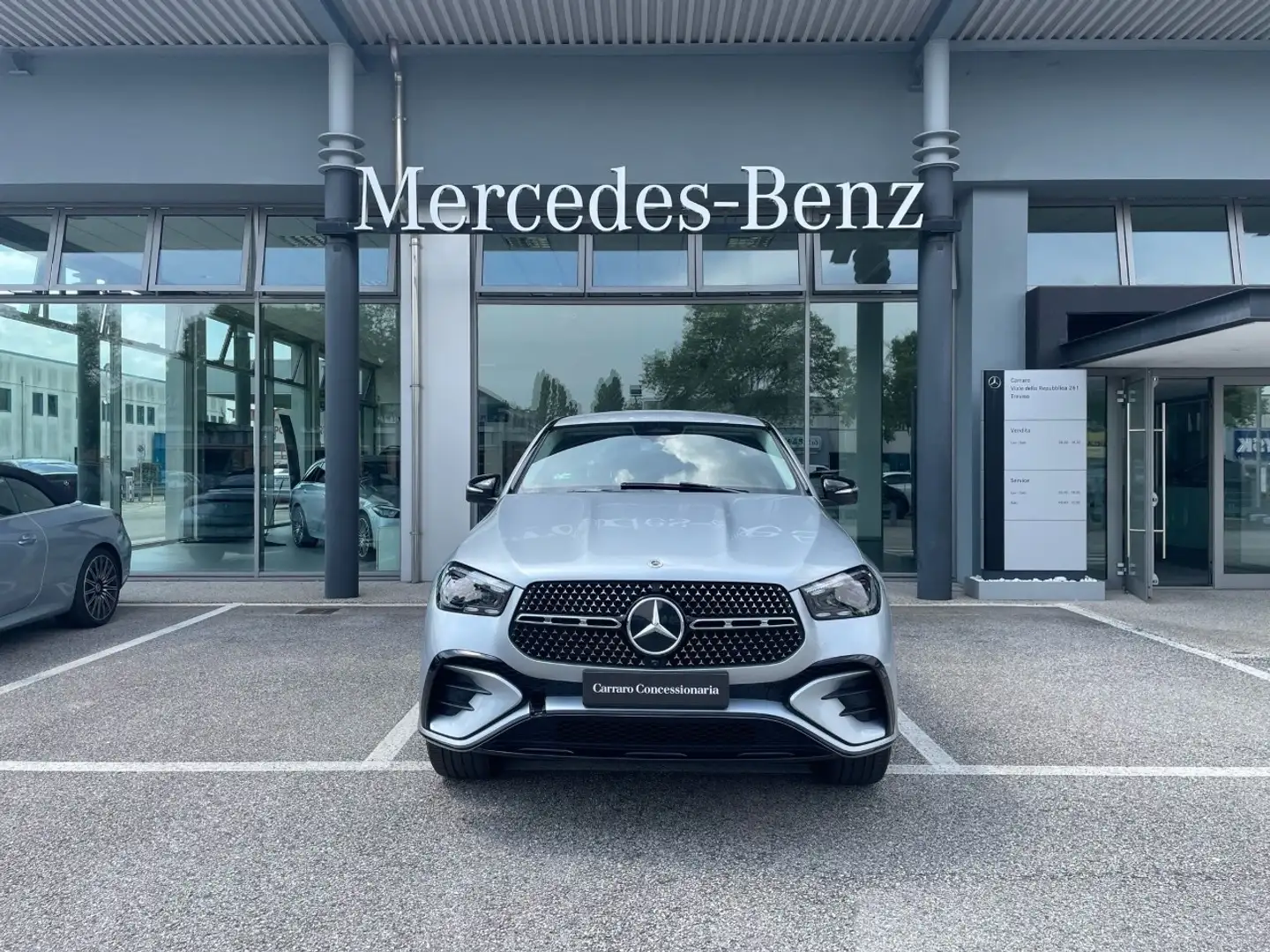 Mercedes-Benz GLE 350 de 4MATIC Plug-in hybrid Coupe Argent - 2