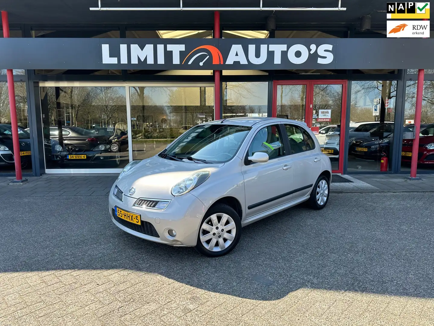 Nissan Micra 1.4 Acenta Climate/Nw.koppeling/El.ramen/St.verwar Weiß - 1