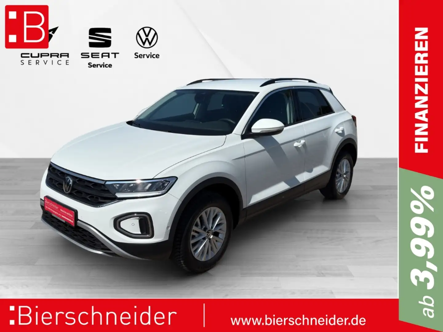 Volkswagen T-Roc 1.0 TSI Life DIGITAL COCKPIT LED NAVI 16 Bianco - 1