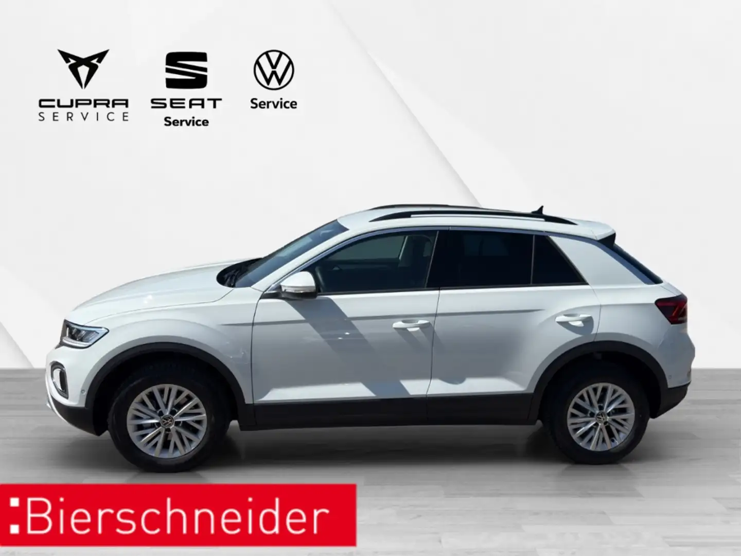 Volkswagen T-Roc 1.0 TSI Life DIGITAL COCKPIT LED NAVI 16 Bianco - 2