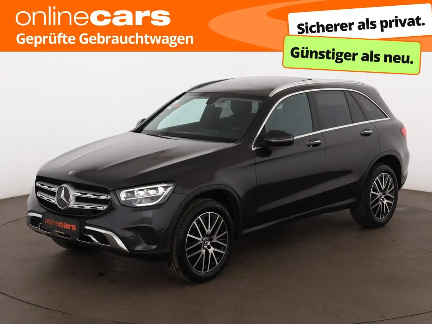Mercedes-Benz GLC 200 GLC 220 d 4Matic Aut LED SKY LEDER NAVI SITZHZG Grau - 1