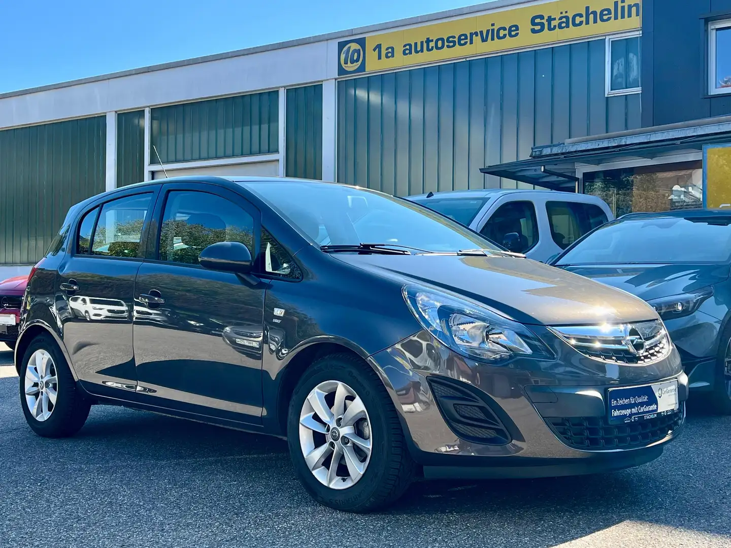 Opel Corsa D 1.4 Energy,PDC,KLIMA,S&LHZ Grau - 2