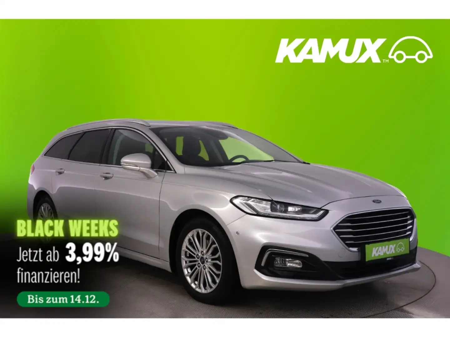 Ford Mondeo 2.0EB ST Aut.Titanium+LED+NAVI+TEMPO+PDC Argintiu - 1