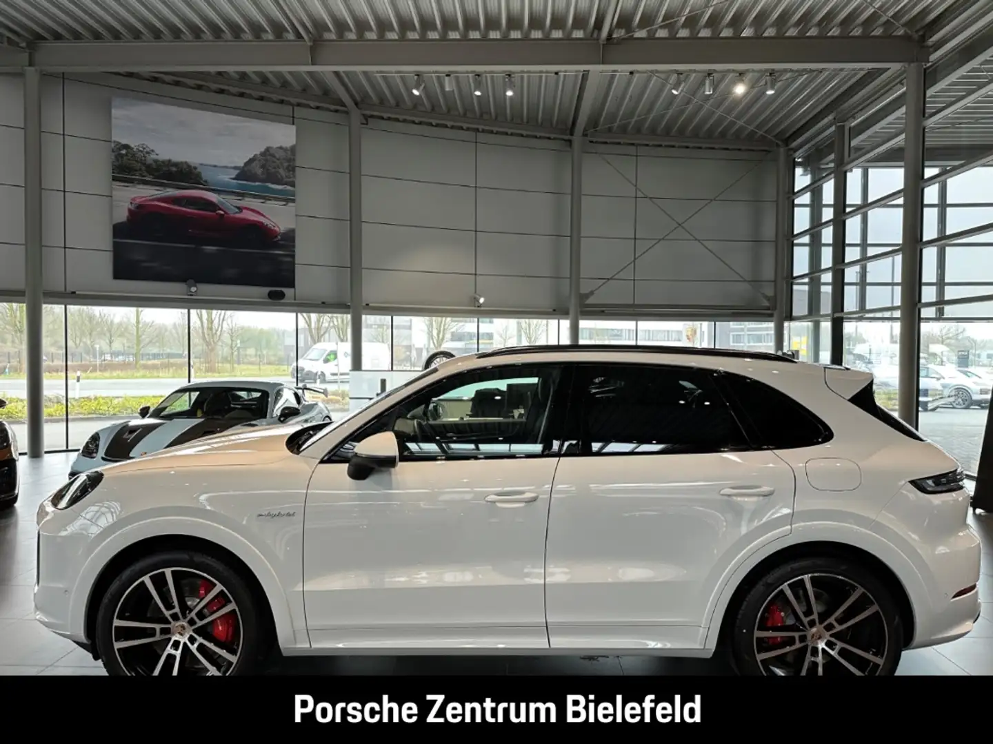 Porsche Cayenne S E-Hybrid HA-Lenkung Head-Up Sportabgas Blanc - 2