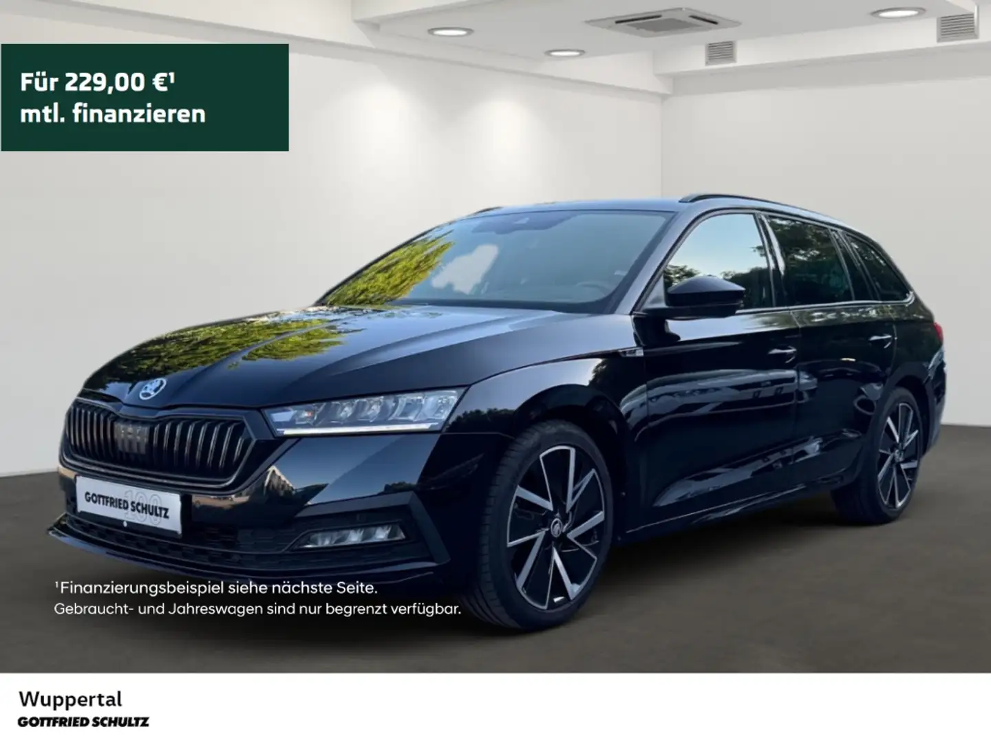 Skoda Octavia Combi 1.5 TSI DSG PANO LED SHZ PDC LM Noir - 1