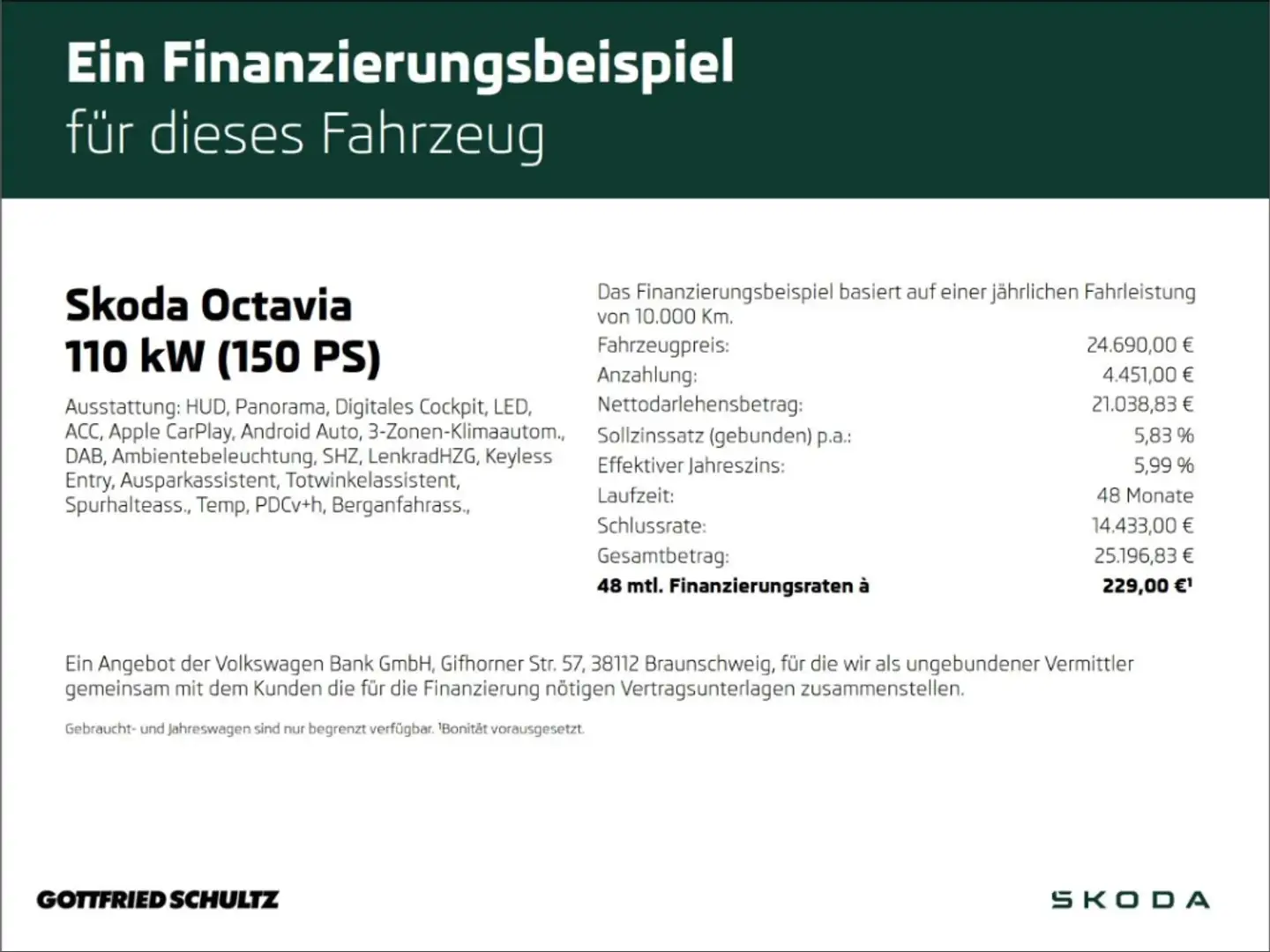 Skoda Octavia Combi 1.5 TSI DSG PANO LED SHZ PDC LM Noir - 2