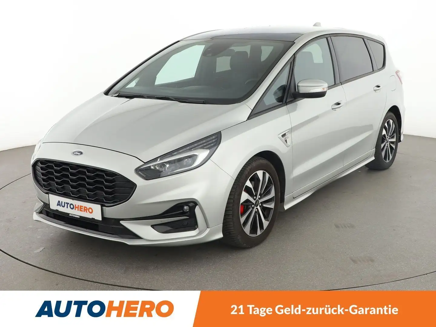 Ford S-Max 2.0 TDCi EcoBlue ST-Line*NAVI*LED*CAM*SPUR*PDC* Silber - 1