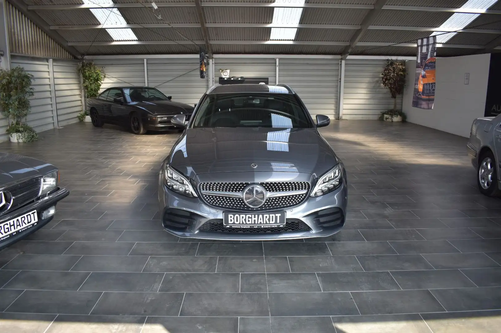 Mercedes-Benz C 220 d T AMG AUTOMATIK Gris - 1